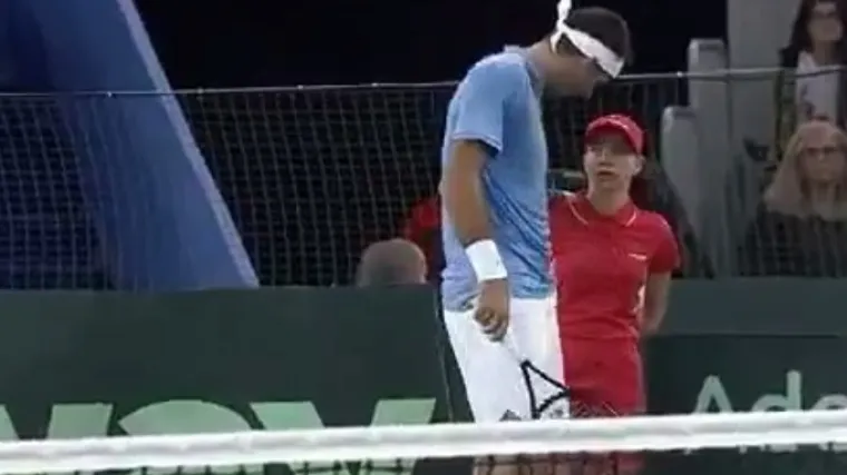 Del Potro zagrlio i s terena ispratio uplakanu skupljačicu lopti