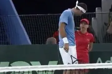 Del Potro zagrlio i s terena ispratio uplakanu skupljačicu lopti