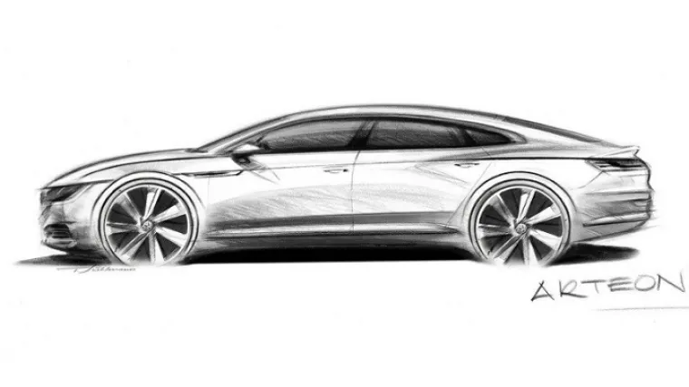 Nasljednik Volkswagenovog CC-a zvat će se Arteon, ovdje su prve skice njegova izgleda
