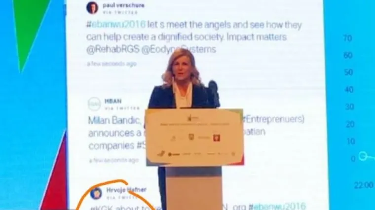 Sprdali se s Kolindom, tvitera&scaron;i na video zidu slali poruke njezinom Jakovu