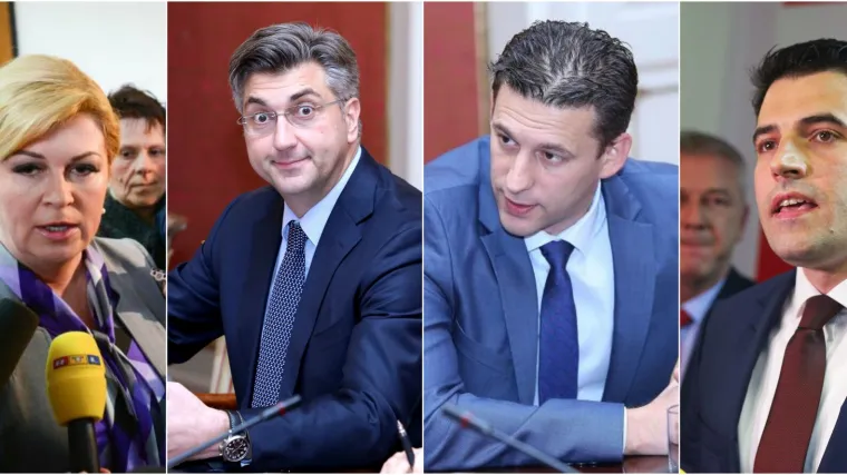 Hrvati biraju samo najljep&scaron;u političku elitu: Kolinda, Plenković, Petrov i Bernardić kao lica iz modnih časopisa!