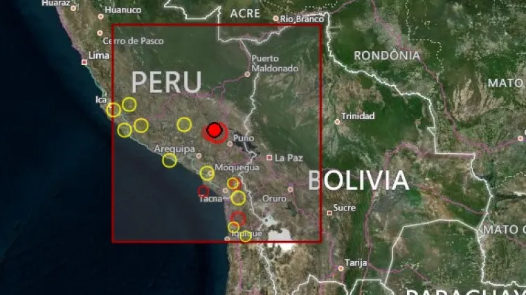 Potres magnitude 6,2 pogodio Peru!