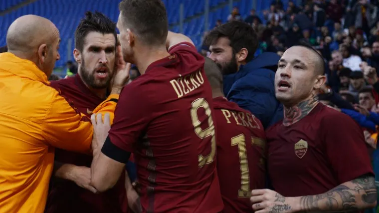 Džeko i dru&scaron;tvu sru&scaron;ili Lazio u vječnom derbiju