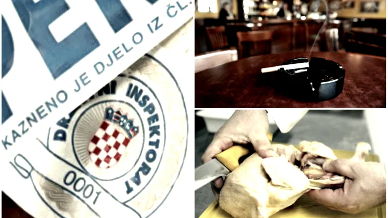 Kafiće zatvaraju zbog pušenja, a trgovačke lance zbog mesa zaraženog salmonelom ne