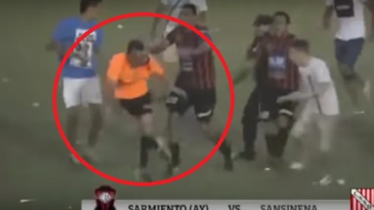 Sudac prekinuo utakmicu pa jedva izvukao živu glavu