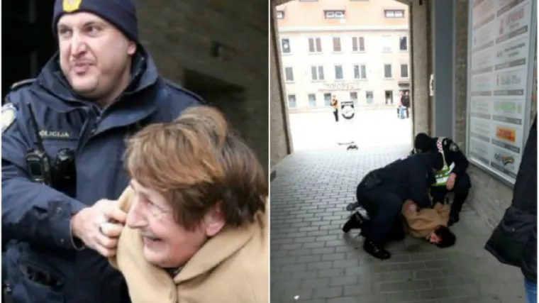 Pijan iza&scaron;ao s tuluma pa zaspao u krevetu kraj policajca - onog koji je u Osijeku sru&scaron;io ženu na pod