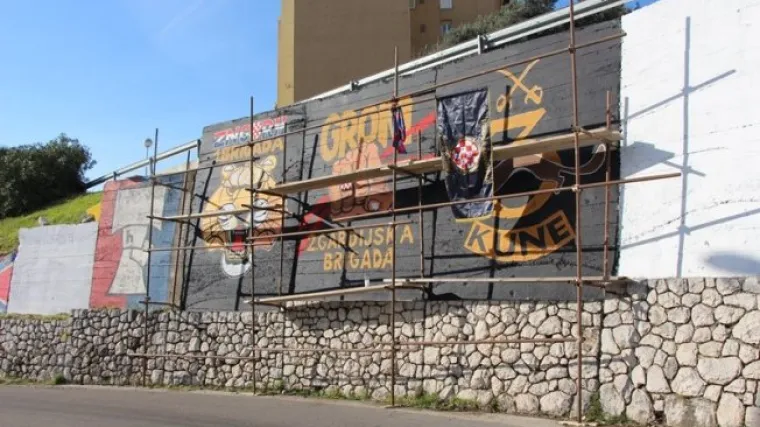 Torcida i Udruga branitelja Dubrovnika brane brisanje murala
