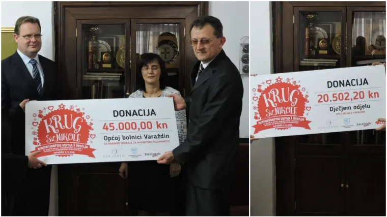 Uspje&scaron;na akcija: Za varaždinsku Opću bolnicu prikupljeno vi&scaron;e od 60 tisuća kuna!