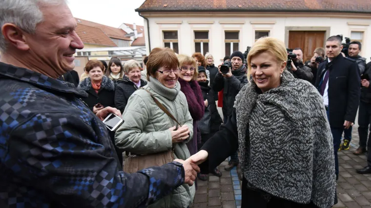 Grabar-Kitarović stigla u Čakovec: 'Međimurje je oduvijek odisalo hrvatskim duhom'