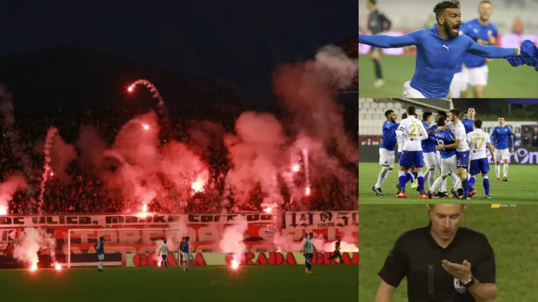 Soudani u sudačkoj nadoknadi uti&scaron;ao Poljud, &Scaron;imić pocrvenio poslije kaosa na travnjaku