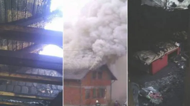 Obitelj iz Baranje uoči Božića i prvog rođendana sina u požaru ostala bez doma