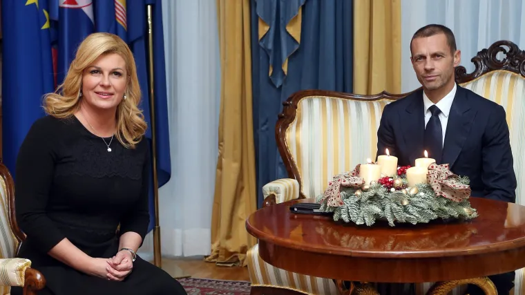 Predsjednica nakon sastanka sa &scaron;efom Uefe: 'Nogomet se ne igra samo zbog novca, prodaje igrača i uglednika u ložama'