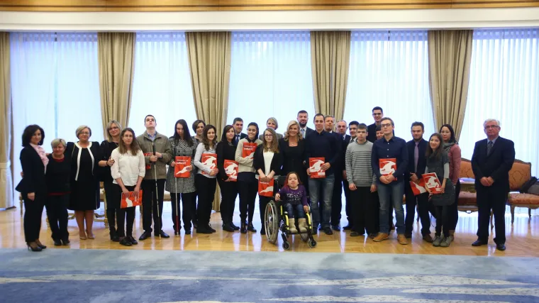 Stipendije studentima s invaliditetom dodijelila predsjednica Grabar-Kitarović