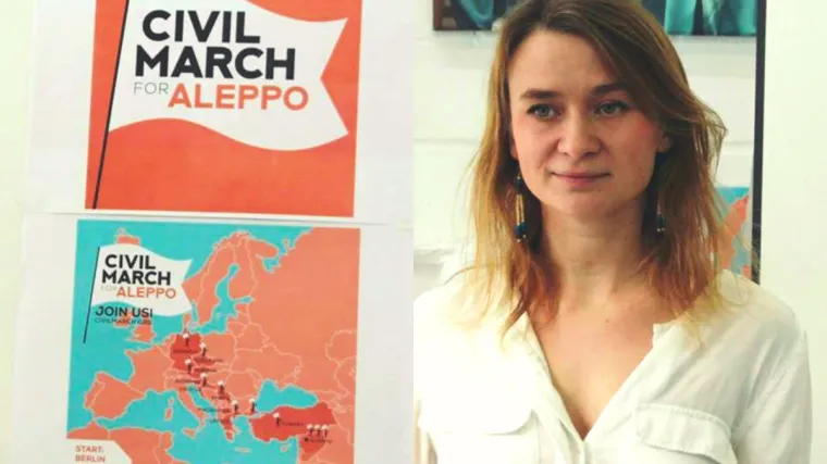 Ova žena će hodati od Berlina do Alepa, preko Hrvatske, da zaustavi rat u Siriji