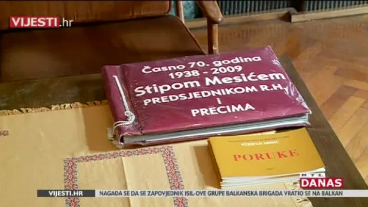 Mesić seli iz ureda biv&scaron;eg predsjednika, no već ima novi, ne&scaron;to skromniji