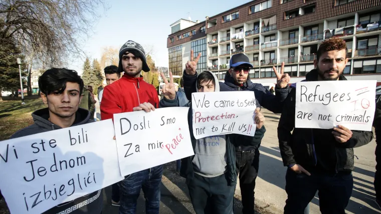 MUP reagirao na prosvjed izbjeglica nakon napada na Staru godinu: 'Tražimo počinitelje'
