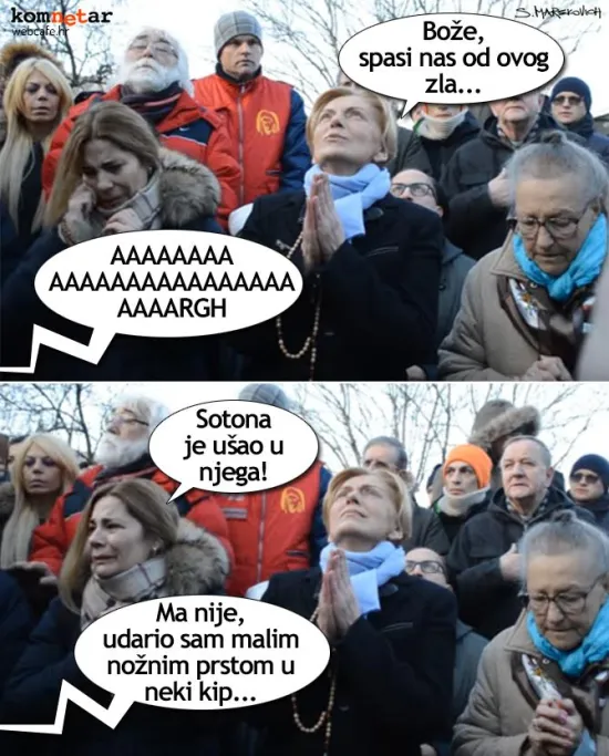 Za&scaron;to su se u Međugorju čuli jezivi krikovi?