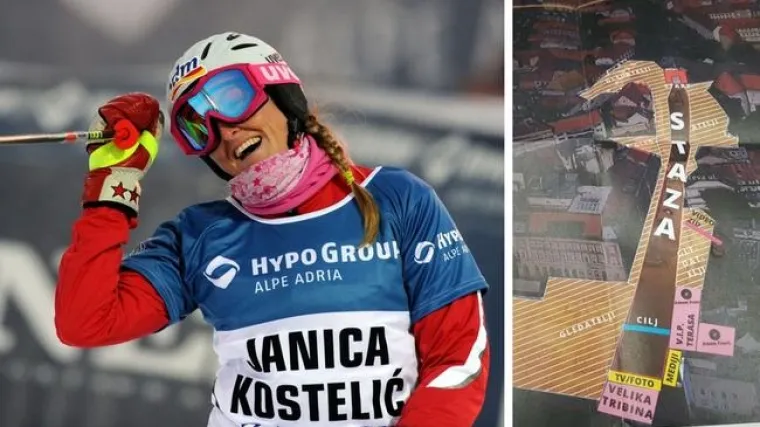 U samom centru Zagrebu će se po 165 metara dugoj skija&scaron;koj stazi večeras spustiti 18 skija&scaron;kih legendi