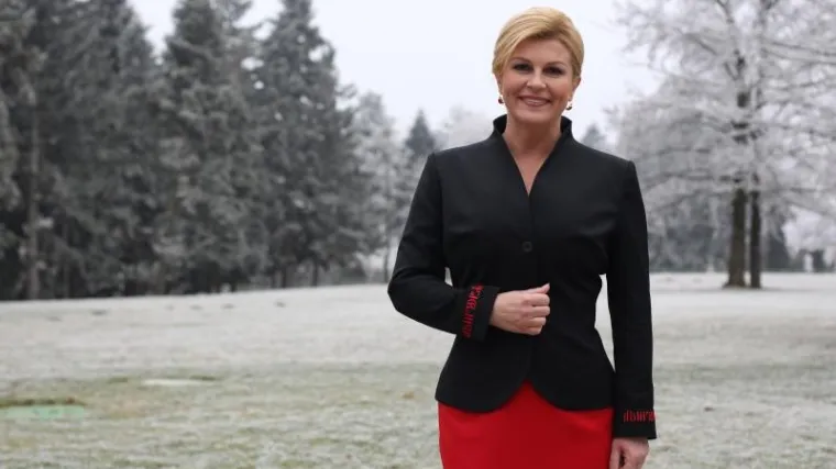 Hrvatska predsjednica snimljena je pred ulazom u američki Senat