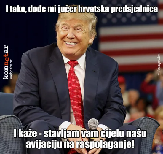 Trump raskrinkao Grabar-Kitarović