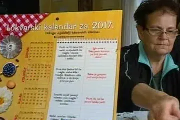 Kakvu nam godinu predviđa lokvarski kalendar za RTL otkriva Mirjana Pleše iz Udruge ljubitelja lokvarskih starina