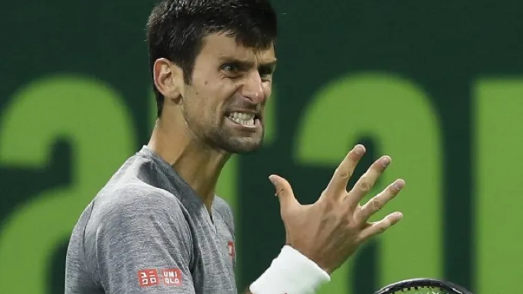 Nervozni Đoković pogodio gledatelja