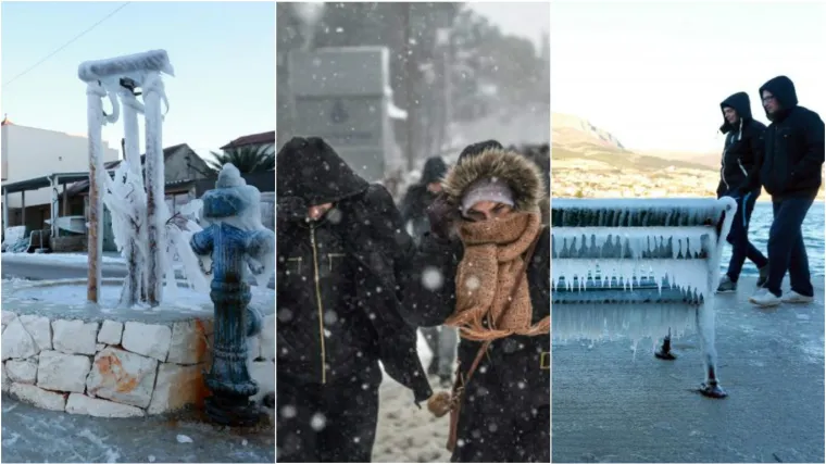 Najniža izmjerena temperatura -22 stupnja, a prijete i novi ekstremi