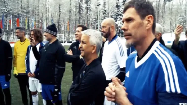 Maradona, Boban i Batistuta na travnjaku uoči dodjele Fifinih nagrada