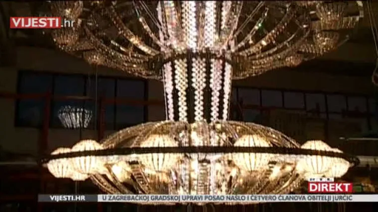 Zagorci napravili najveći luster u Hrvatskoj: težak je tri tone i visok osam metara!