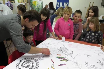 44. godina Zimske likovne kolonije koja oplemenjuje živote djece bez adekvatne roditeljske skrbi