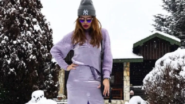 Popularna Severina čak ni na snijegu ne odustaje od &scaron;tikli