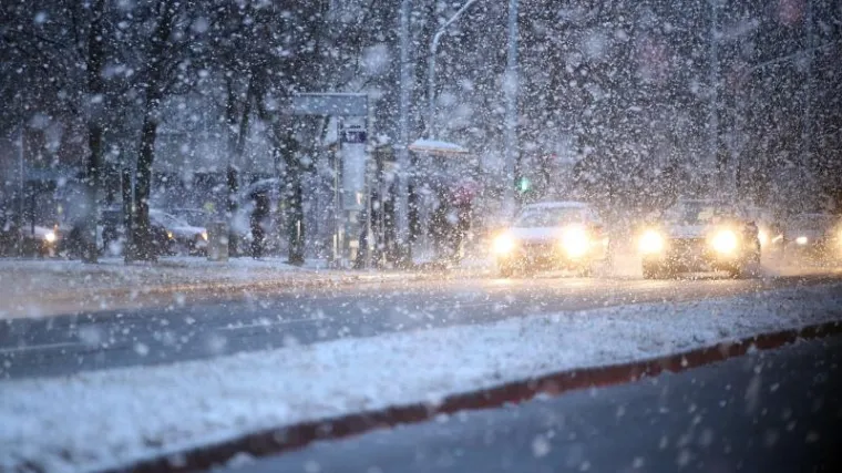 Snijeg pada u Zagrebu, Karlovcu, Varaždinu, Sisku...