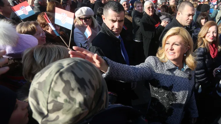 Grabar-Kitarović: 'Zahvala svima koji su se izborili za međunarodno priznanje Republike Hrvatske'