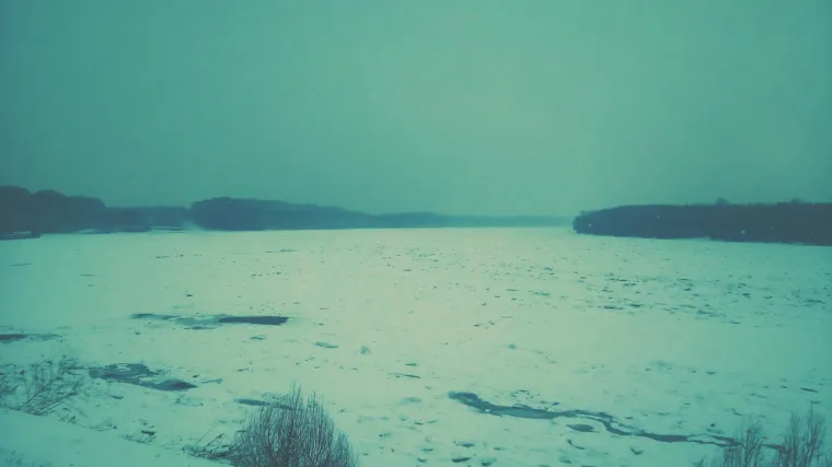 Ledolomci zapeli u probijanju leda na Dunavu prema Dalju: naslage mjestimice deblje od metra!