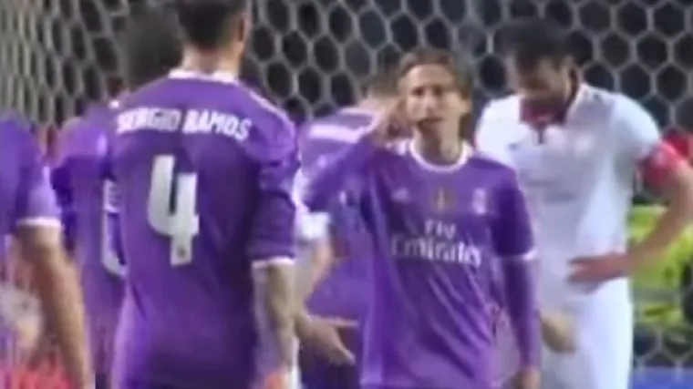 Luka Modrić spasio svog kapetana da ne poludi i napravi glupost protiv Seville