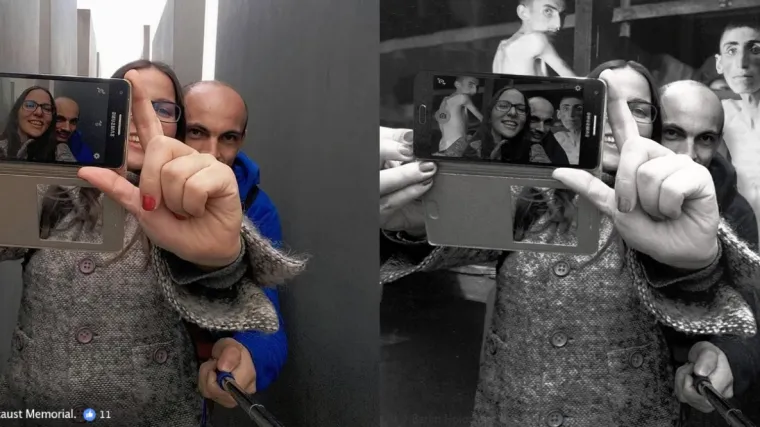 Napravili ste selfie kraj spomenika žrtvama holokausta u Berlinu? Ovaj satirist će vas posramiti