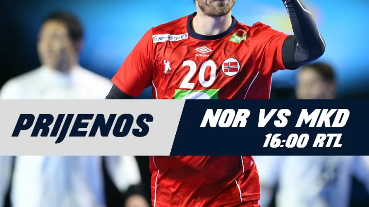Može li Lino Červar među osam najboljih? Pratite utakmicu Norve&scaron;ka - Makedonija uživo na RTL-u i Vijesti.hr