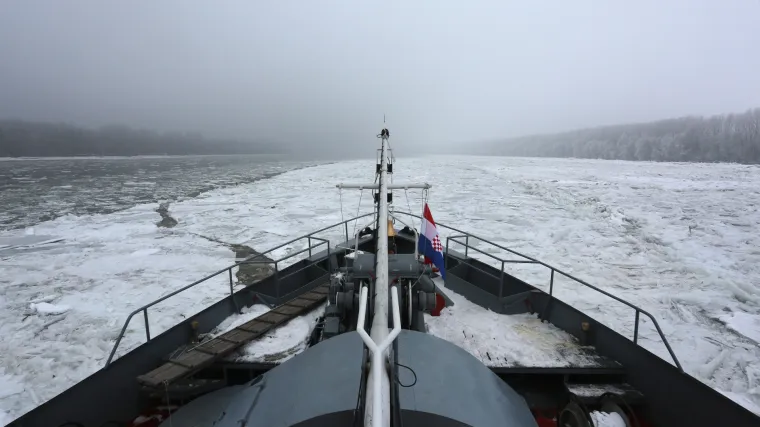 Stanje na 'ledenom' Dunavu normalizirano, Drava također pod kontrolom