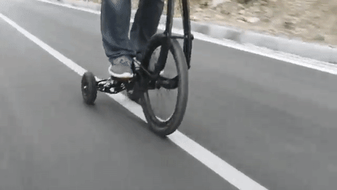 Bicikl budućnosti mogao bi biti upravo ovaj 'polubicikl'