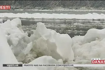 Zabrana plovidbe zbog leda i dalje na snazi: financijski gubitci zabilježeni u lukama na Dravi i Dunavu