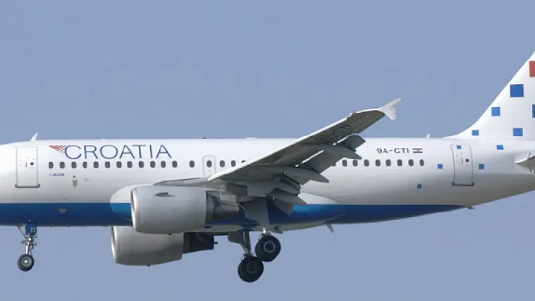 Zrakoplov Croatia Airlinesa preusmjeren u Frankfurt zbog indikacije dima u WC-u