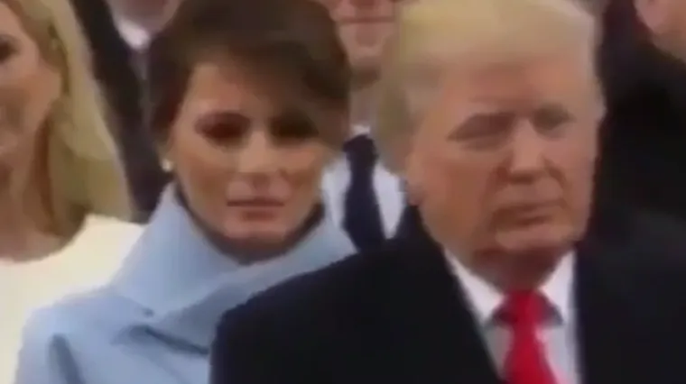 Svi se pitaju &scaron;to je Trump rekao Melaniji tijekom inauguracije da ju je tako uznemirilo!