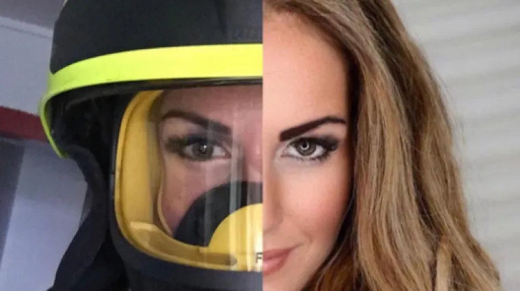 Ona je žena vatrogasac, zvijezda Instagrama i toliko snažna da može podići kamion