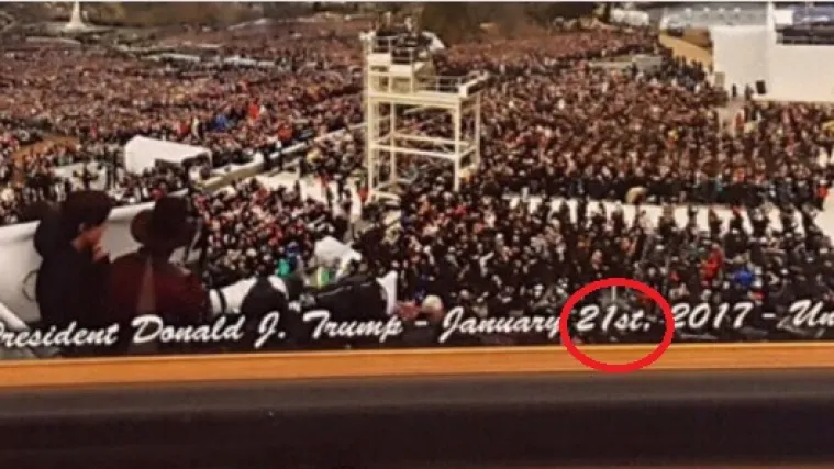 Postoji mali problem s fotografijom s inauguracije koju Donald Trump planira objesiti u Bijeloj kući