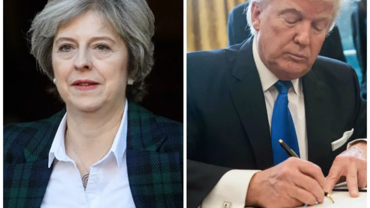 Britanska premijerka i Trump razgovarat će o trgovinskom sporazumu