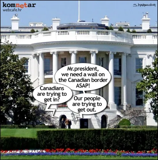 I dok Trump želi izgraditi zid prema Meksiku...