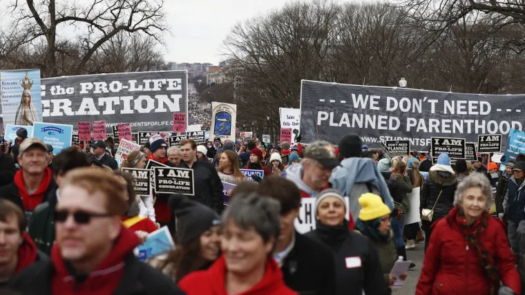Protivnici pobačaja prosvjeduju u Washingtonu, Trump im izrazio potporu