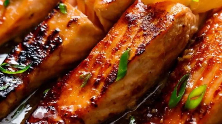 Brzinski ručak: Hrskavi losos s glazurom od naranče i če&scaron;njaka