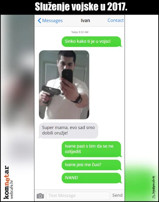 Vojni rok u Hrvatskoj...