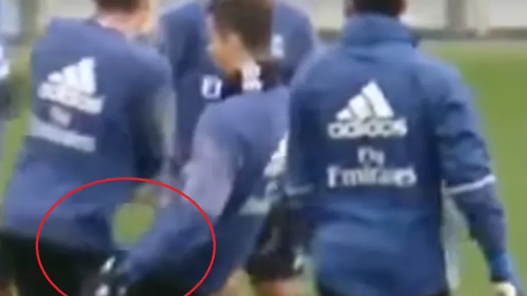 Pogledajte &scaron;to je Realova zvijezda napravila Mateu Kovačiću na treningu